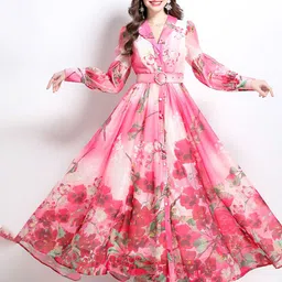 JC Collection Floral Print Maxi Dress-picture-28