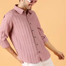 Stylecast X Kotty Gingham Checked Spread Collar Long Sleeves Casual Shirt-picture-10