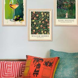 WALLLANE 3 Piece Wooden Abstract Wall Paintings-picture-21