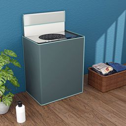 Kuber Industries Grey Anti-Dust Top Load Washing MachineCover-picture-5