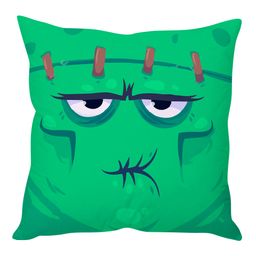 Stybuzz Face Cushion Cover - Green-image-73