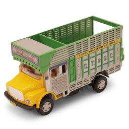 Centy Pull Back Public Toy Truck - Green Yellow-image-47