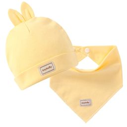Syga Small Cap With Bandana Bib - Yellow-image-21