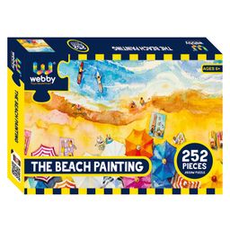 Webby The Beach Painting Jigsaw Puzzle Multicolor - 252 Pieces-13