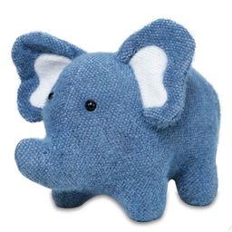 Webby Plush Elephant Animal Toy Blue - Length 20 cm-25