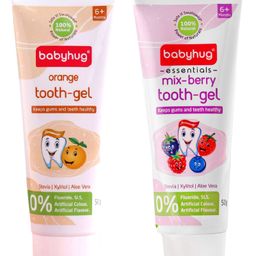 Babyhug Orange & Mixberry Flavoured Tooth Gel  Combo-image-49