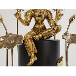 Exotic India Gold-Toned Religious Idol Showpiece-picture-1