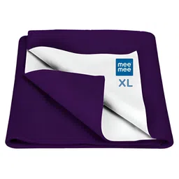MeeMee Purple Cotton Water Resistant Mattress Protector-image-25