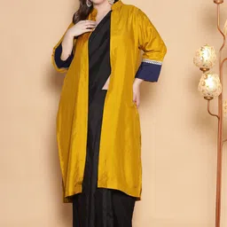 LetsDressUp Women Longline Open Front Jacket-image-2