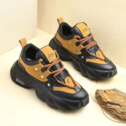 knoos Men Colourblocked Sneakers-26
