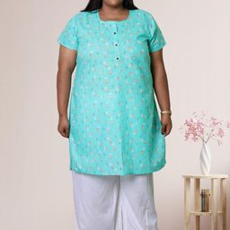 myplusfashion Women Floral Printed Floral Kurta-picture-12