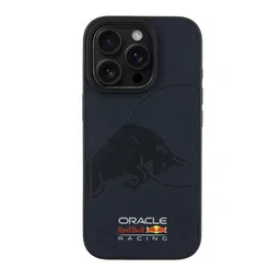 oracle redbull  racing ORACLE REDBULL RACING Geometric Printed iPhone 16 Pro Max Back Case Mobile Accessories image 4
