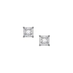 Emori 1 CT Classic Square Diamond Studs-47