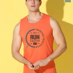 WOOSTRO Pack Of 2 Printed Combo Cotton Innerwear VestsVWS26(RUN ORANGE)(ENJOY LGTGREEN)-image-31