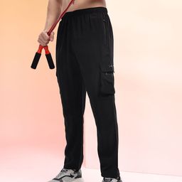 HRX by Hrithik Roshan Men Mid-Rise Cargo-Style Training Track Pants with Toggle Hem-picture-18
