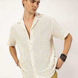 THIRD QUADRANT Men Super Opaque Printed Casual Shirt-image-39