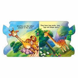 Sawan Die Cut Who Am I Board Book for Animals Set of 25 - English image 2