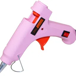fadman PINK MINI 20 WATT HOT MELT AND ON OFF SWITCH AND INDICATOR WITH ONLY 10 STICKS Standard Temperature Corded Glue Gun image 3