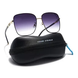 Voyage Unisex Square Sunglasses with UV Protected Lens-4