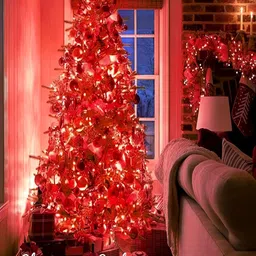 KAVYARA Red Rice Shape 54 LED String Light image 3