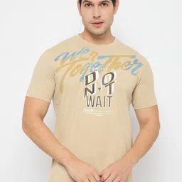 Duke Men Printed Cotton Slim Fit T-shirt-image-60