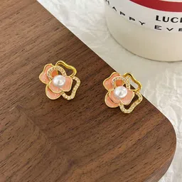 Krelin Floral Studs Earrings-image-14