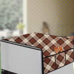 The Furnishing Tree Beige Plastic Refrigerator Cover-image-76