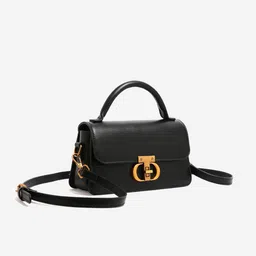 DressBerry PU Structured Sling Bag-23