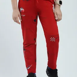 Monte Carlo Boys Printed Lower Track Pants-image-60
