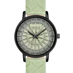 DOUBLERUN Women Dial & Leather Straps Analogue Multi Function Watch H05NMT-506-11