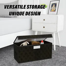 Aura Black Set of 6 Regular Drawer Organiser Organisers image 5