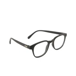BAYBERRY Unisex Clear Lens & Black Square Sunglasses with-image-41