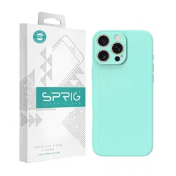 SPRIG Solid Printed iPhone 16 Pro Back Case Mobile Accessories-86