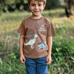Trendyol Boys Printed Pockets T-shirt-picture-5
