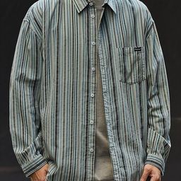 StyleCast Men Original Opaque Striped Casual Shirt-image-50