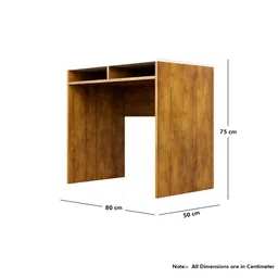 HEXA RED Beige Engineered Wood Study Table image 3