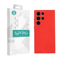 SPRIG Solid Samsung Galaxy S24 TPU Matte Back Case-image-4