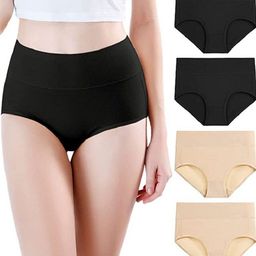 Diving Deep Women Pack of 4 Cotton Hipster Briefs-image-73