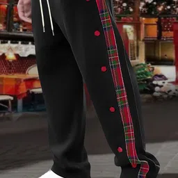 StyleCast x Revolte Men Checked Easy Wash Mid-Rise Pleated Trousers-image-42