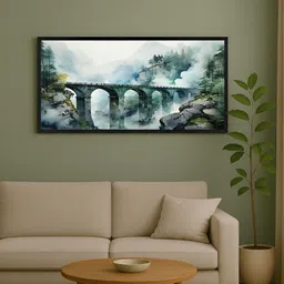 999Store Green & White 1 Piece Canvas Other Wall Paintings-image-61