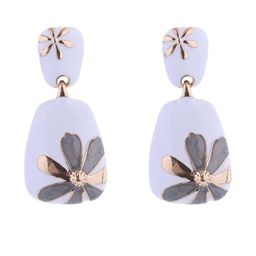 Kailash Creation Floral Drop Earrings-48