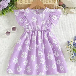 Billion Floral Print Fit & Flare Midi Dress-49