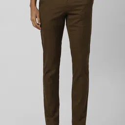 Van Heusen Sport Men Cotton Slim Fit Casual Trousers-image-7