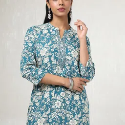 Soch Mandarin Collar Printed Tunic-picture-7