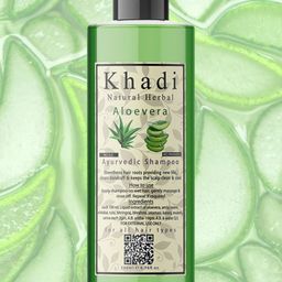 khadi natural herbal Aloevera Shampoo For Hair Growth - 200 ml-16