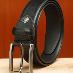 Teakwood Leathers Men Textured Leather Formal Belt-picture-34