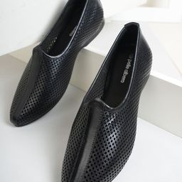 pelle albero Men Perforations Leather Mojaris-image-80