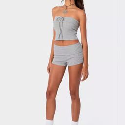 LULU & SKY Women Solid Top with Shorts-image-34