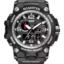 The Roadster Lifestyle Co Men Analogue & Digital Watches RDSTR-1545D-WHIBLK-37