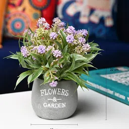 MARKET99 Lavender 2 Pieces Lavender Artificial Flower With Pot image 4